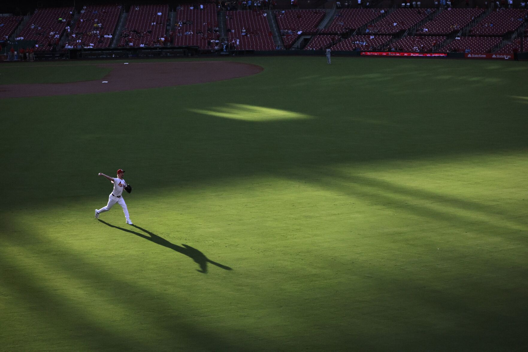 St. Louis Cardinals pitcher Erick Fedde in the good light